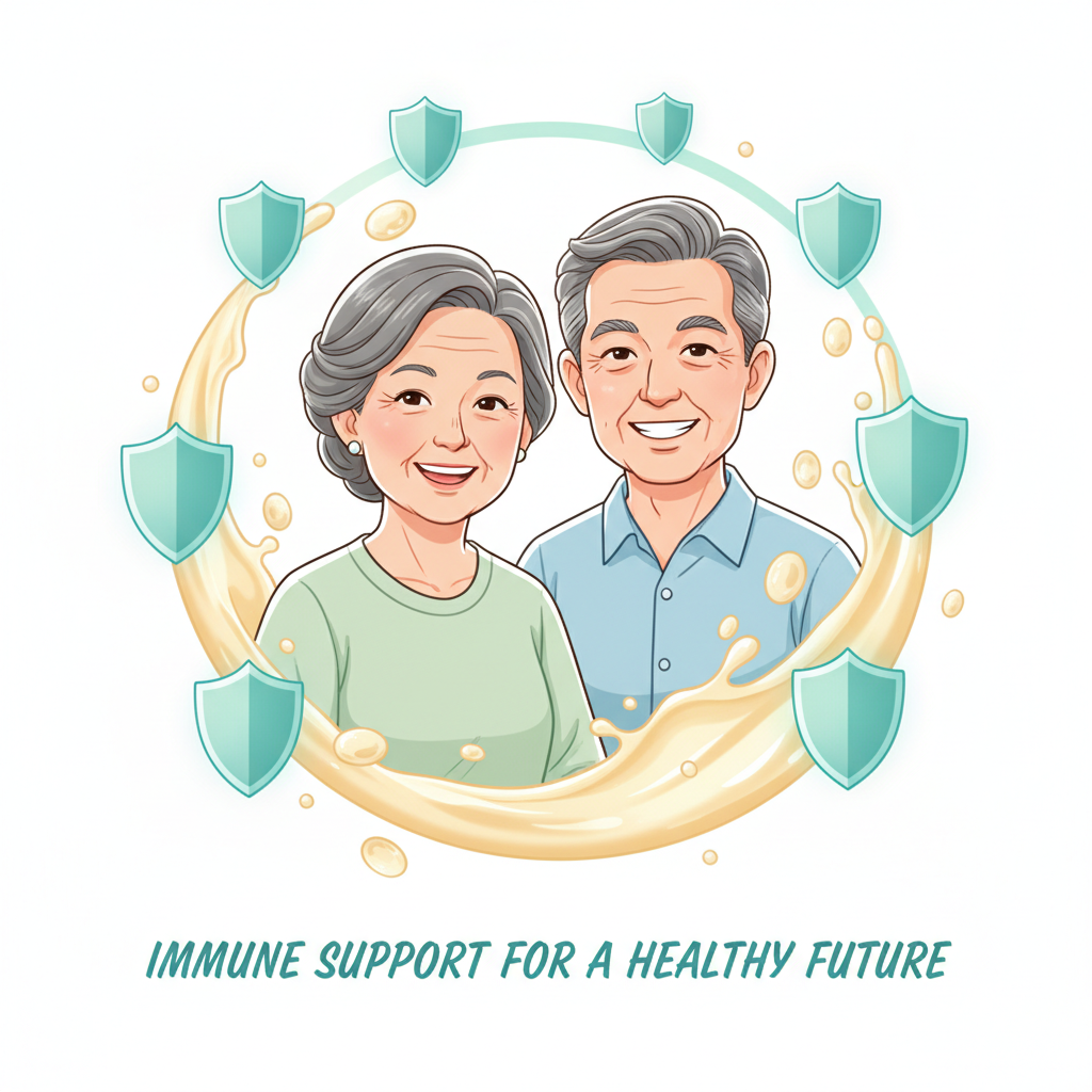 銀髮族免疫力守護：牛初乳專家帶您了解關鍵營養，活出健康樂齡人生